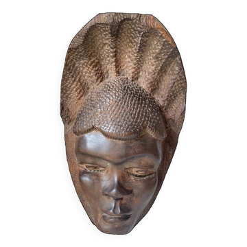 Tribal wooden mask