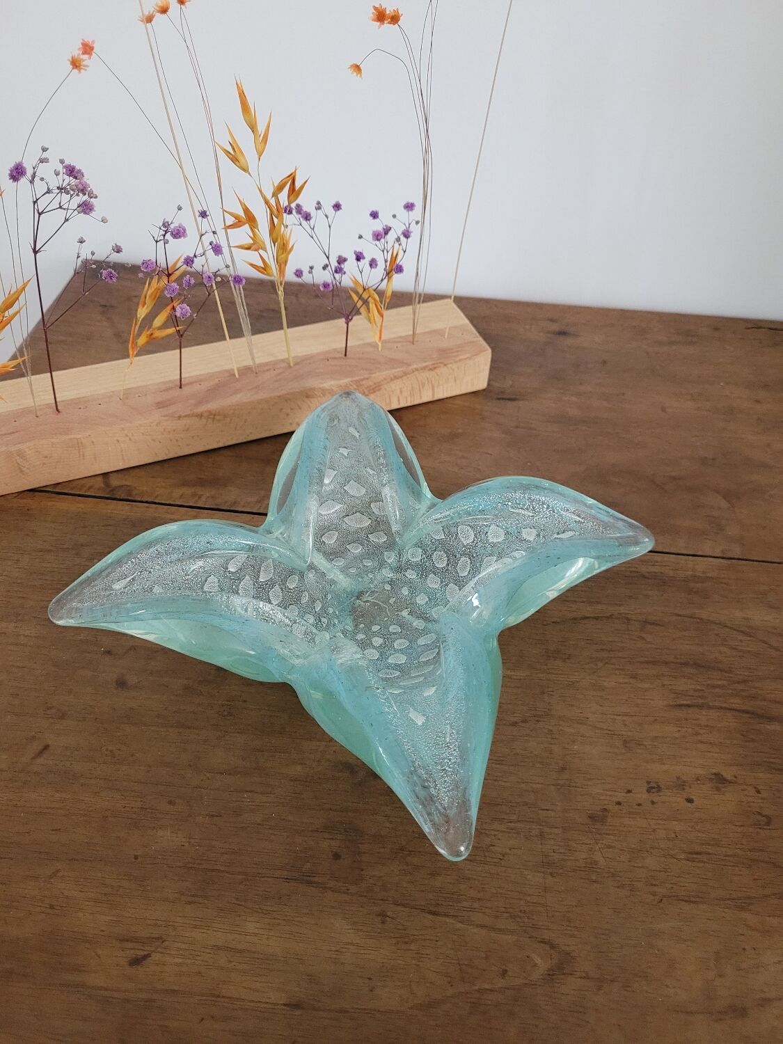 Murano glass pocket emptier