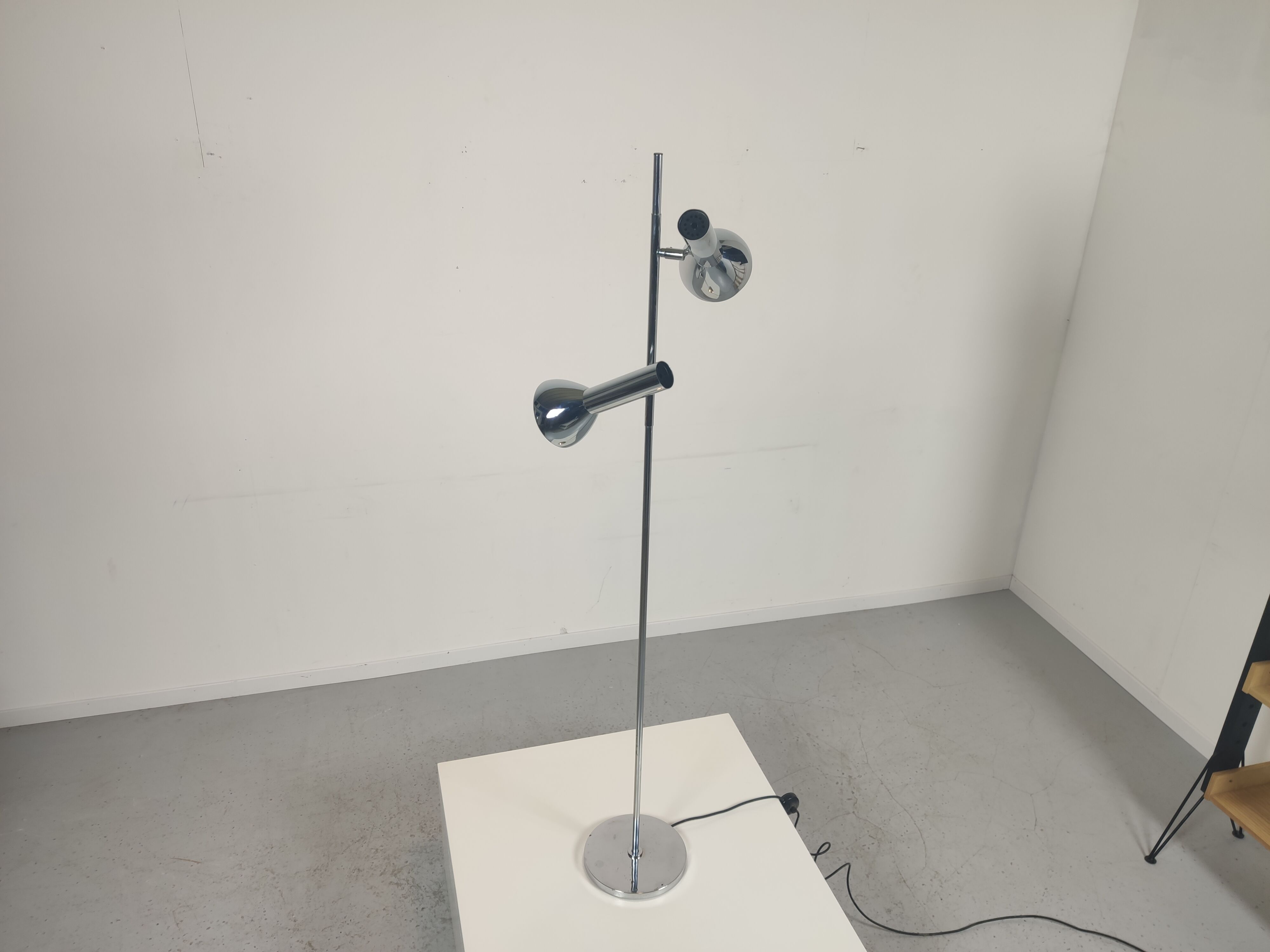 Koch lamppost - Lowy for Omi , chrome 1960/1970