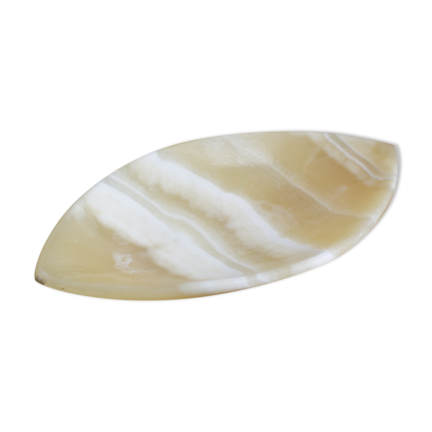 White marble aperitif display dish