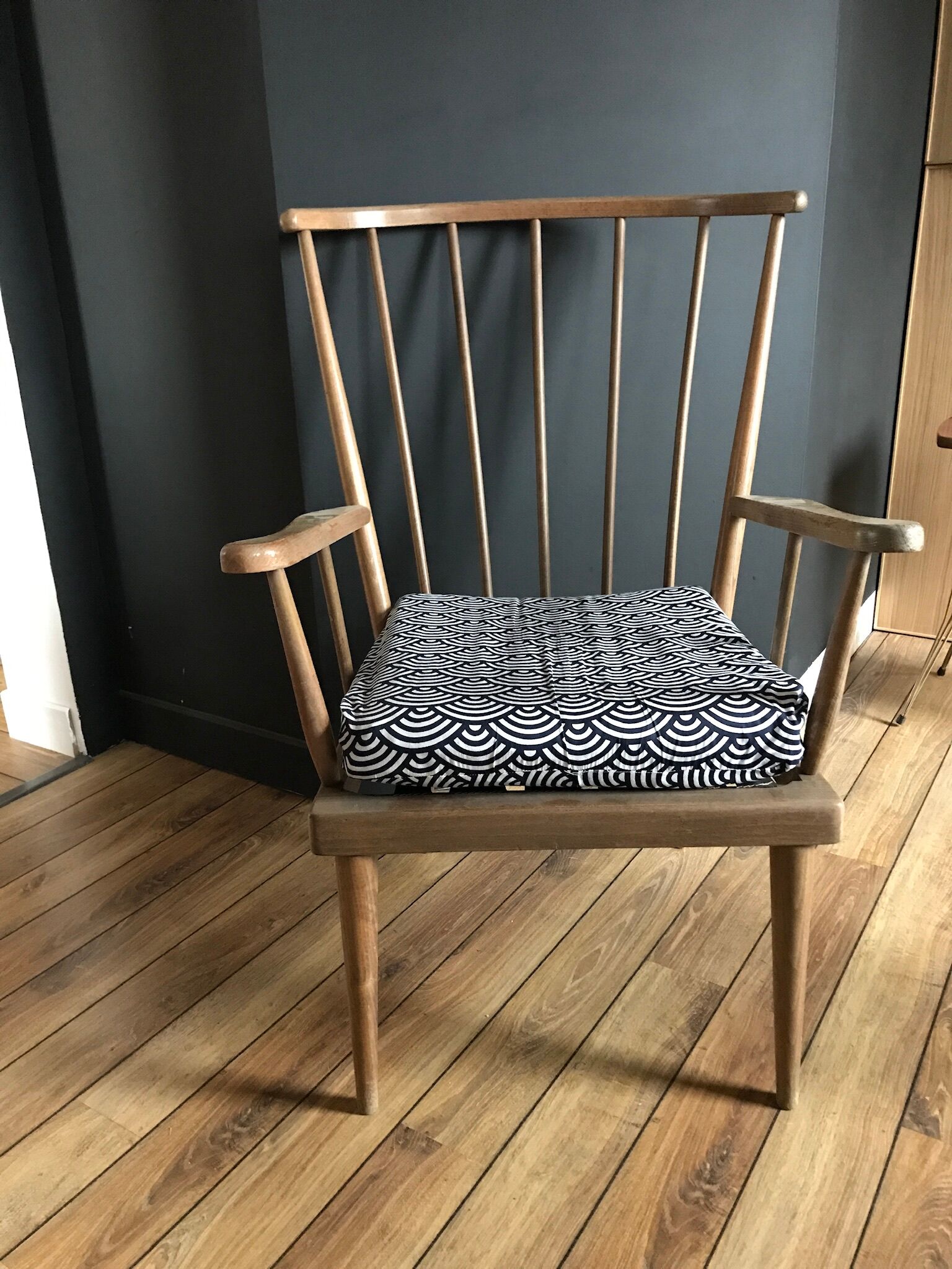 Baumann fan armchair