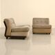 Pair of "Amanta" armchairs by Mario Bellini for C&B Italia, 60s