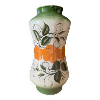 Large earthenware vase