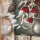 Oil painting on canvas bouquet of flowers