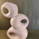 White design vase