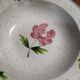 Assiettes creuses série de six grès Niderviller décor Cassandre XXème