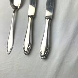Pair of knives and table spoon silver Deetjen 100