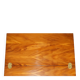 Vintage walnut commode with sliding top in Butler style.