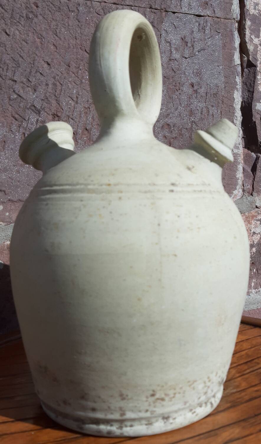 Gargoulette, cruche à eau ou "cantaro" en terre cuite. (Espagne)