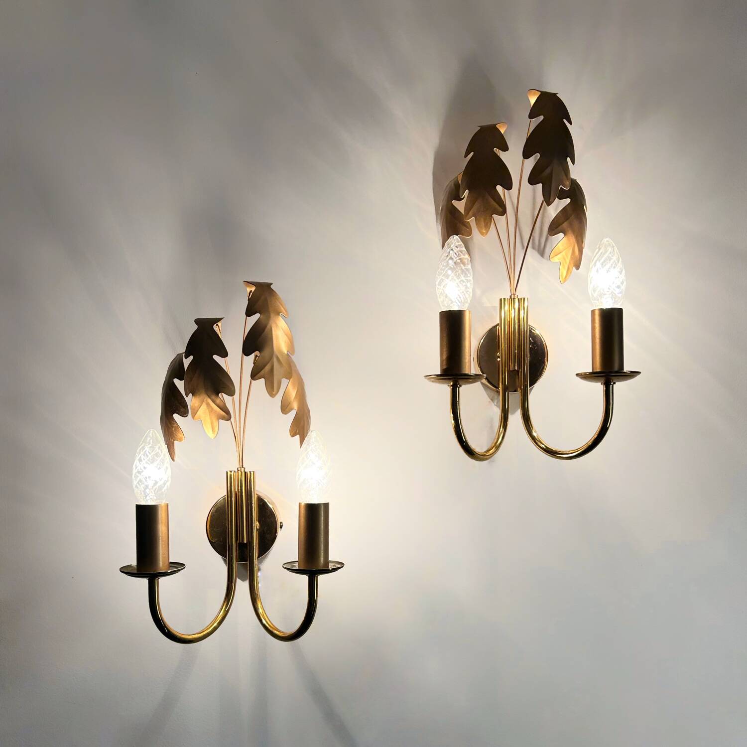 Naturalist wall lights from the 70s/80s (X2)