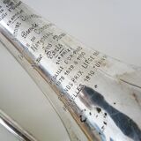 Vintage silver trombone by Antoine Courtois, Paris. 1824