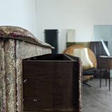 Louis XV style patinated chest of drawers