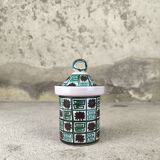 Small vintage ceramic pot in the style of Robert Picault