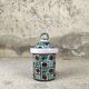 Small vintage ceramic pot in the style of Robert Picault