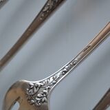 12 silver-plated oyster forks sfam goldsmith