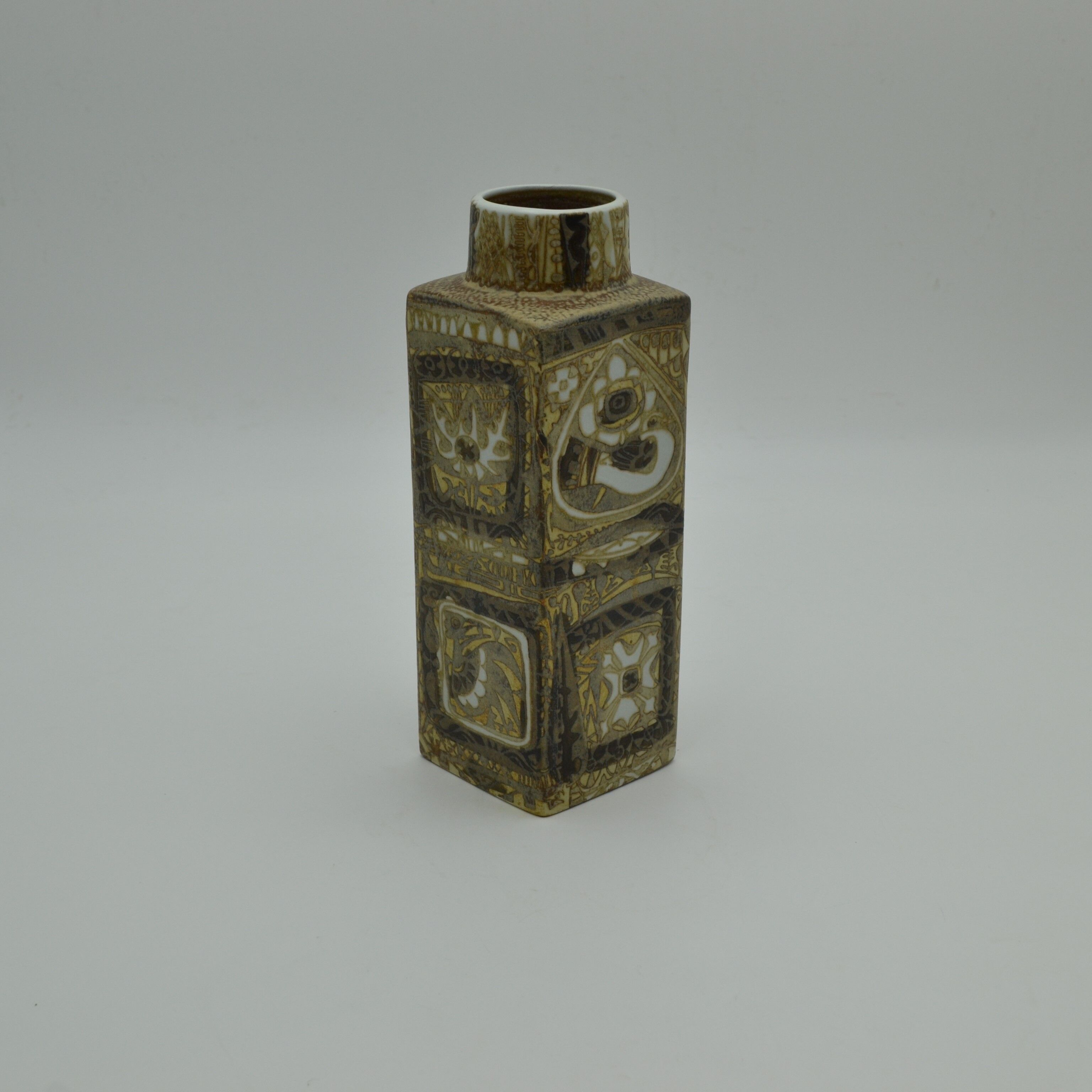 Earthenware vase from the Baca series by Nils Thorsson for Royal Copenhagen