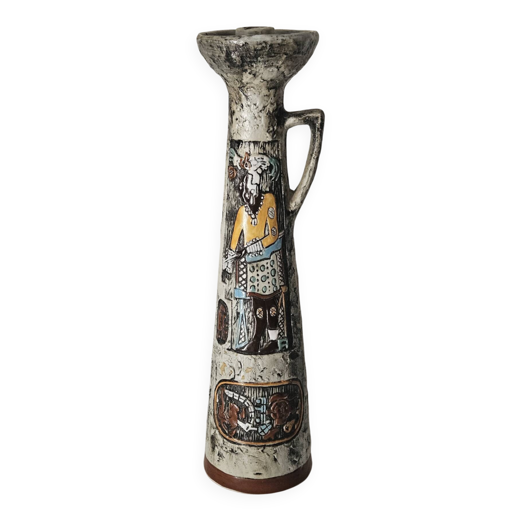 Soliflore en céramique Italie 1950