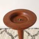 Danish teak floor ashtray