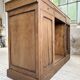 Oak and marble counter 1950