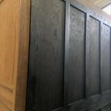 Dresser, bookcase in raw wood