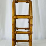 Vintage rattan bottle holder