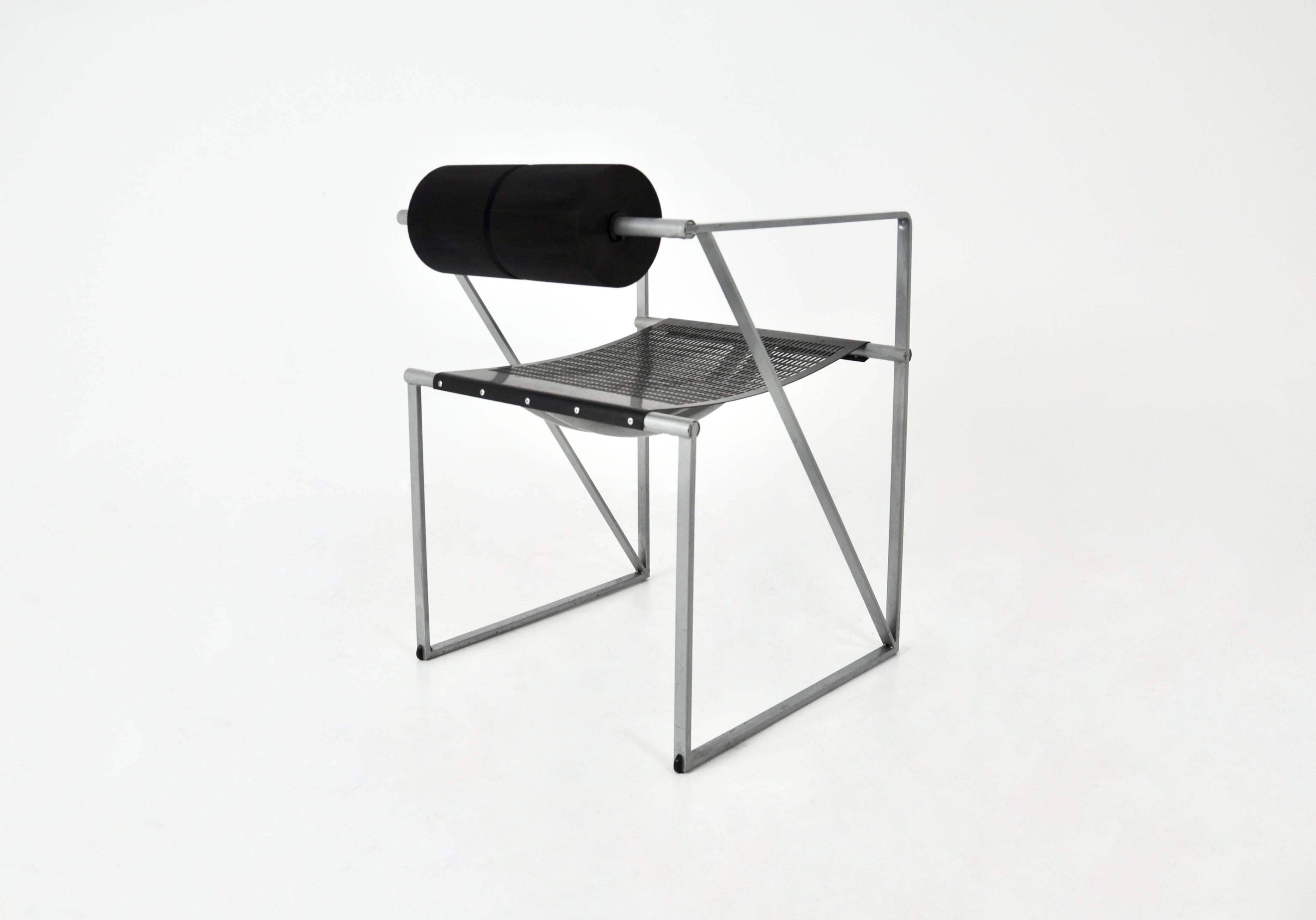 Set of 6 "Seconda 602" Chairs by Mario Botta for Alias, 1980s