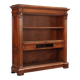 Antique walnut library with Corinthian decorations, 20th century.
