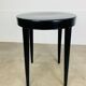 Pair of black Baumann stools, 1960s