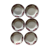 Lot de 6 assiettes à dessert St Amand