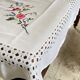 Embroidered tablecloth and 12 vintage napkins