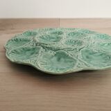 Ceramic serving dish from gien green
