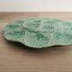 Ceramic serving dish from gien green