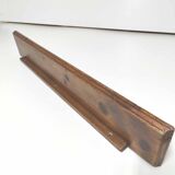 Vintage solid wood wall shelf
