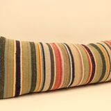 Turkish kilim cushion,35xx90 cm