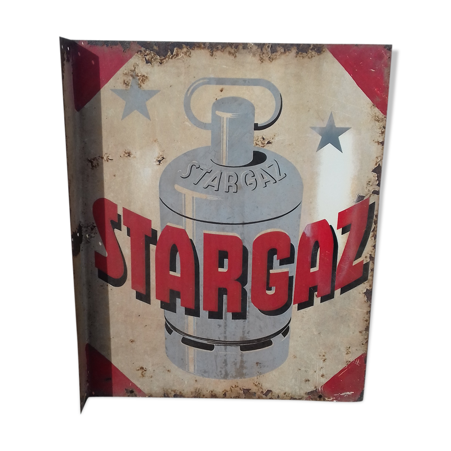 Stargaz advertising plate