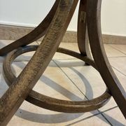 Vintage Baumann curved wood parrot coat rack – 1960s/70s
