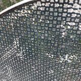 Old wrought iron garden furniture