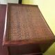 Desk and chair in rattan and vintage wood