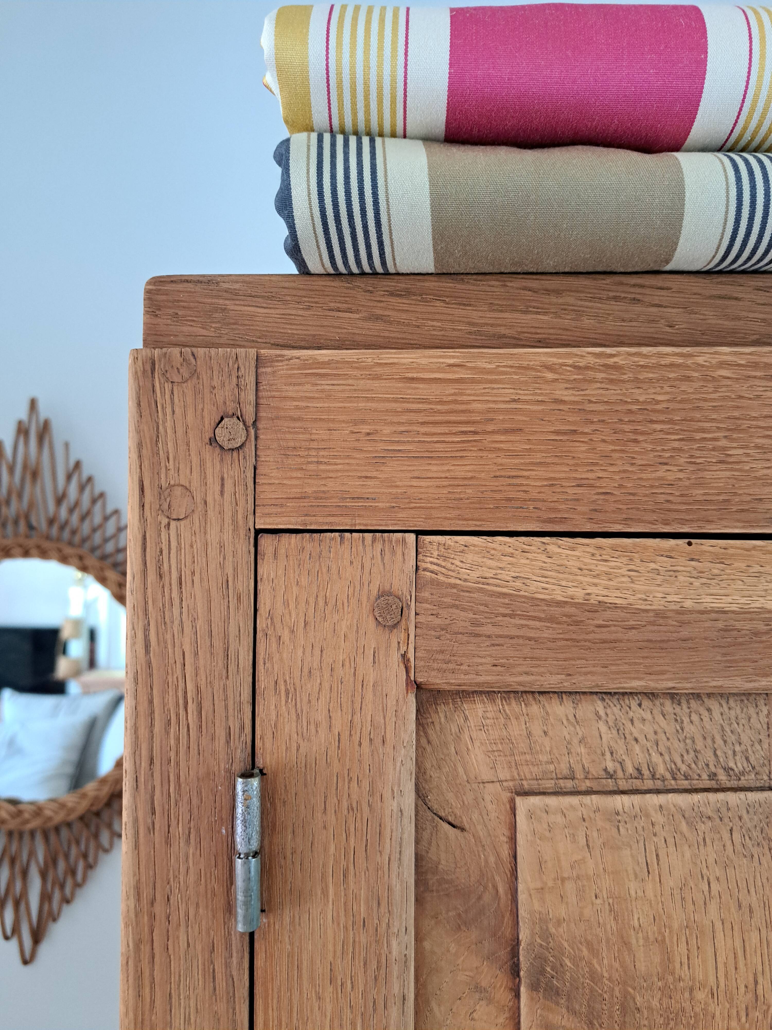 Parisian oak wardrobe