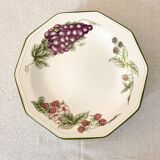 6 English dessert plates