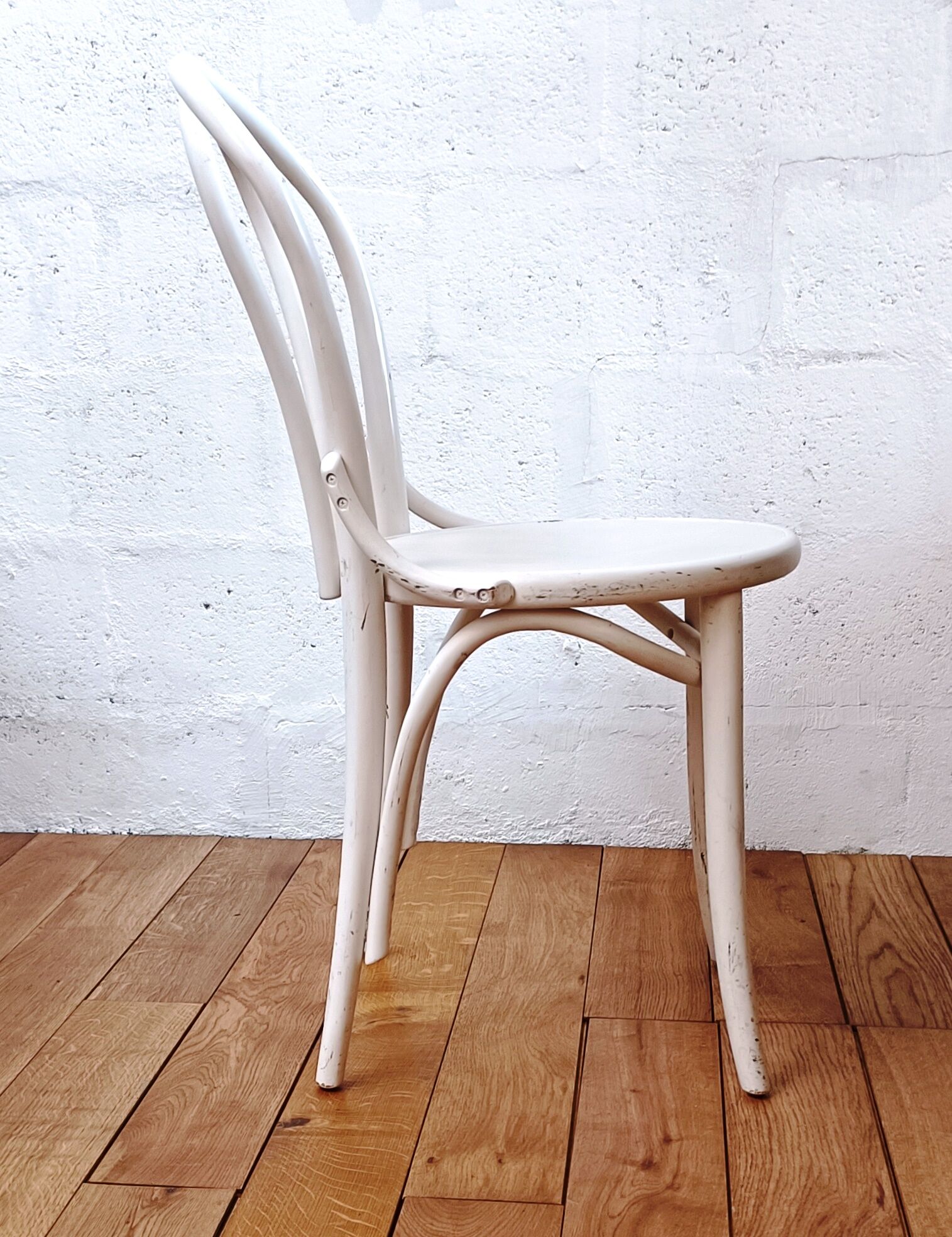 Vintage wooden bistro chair