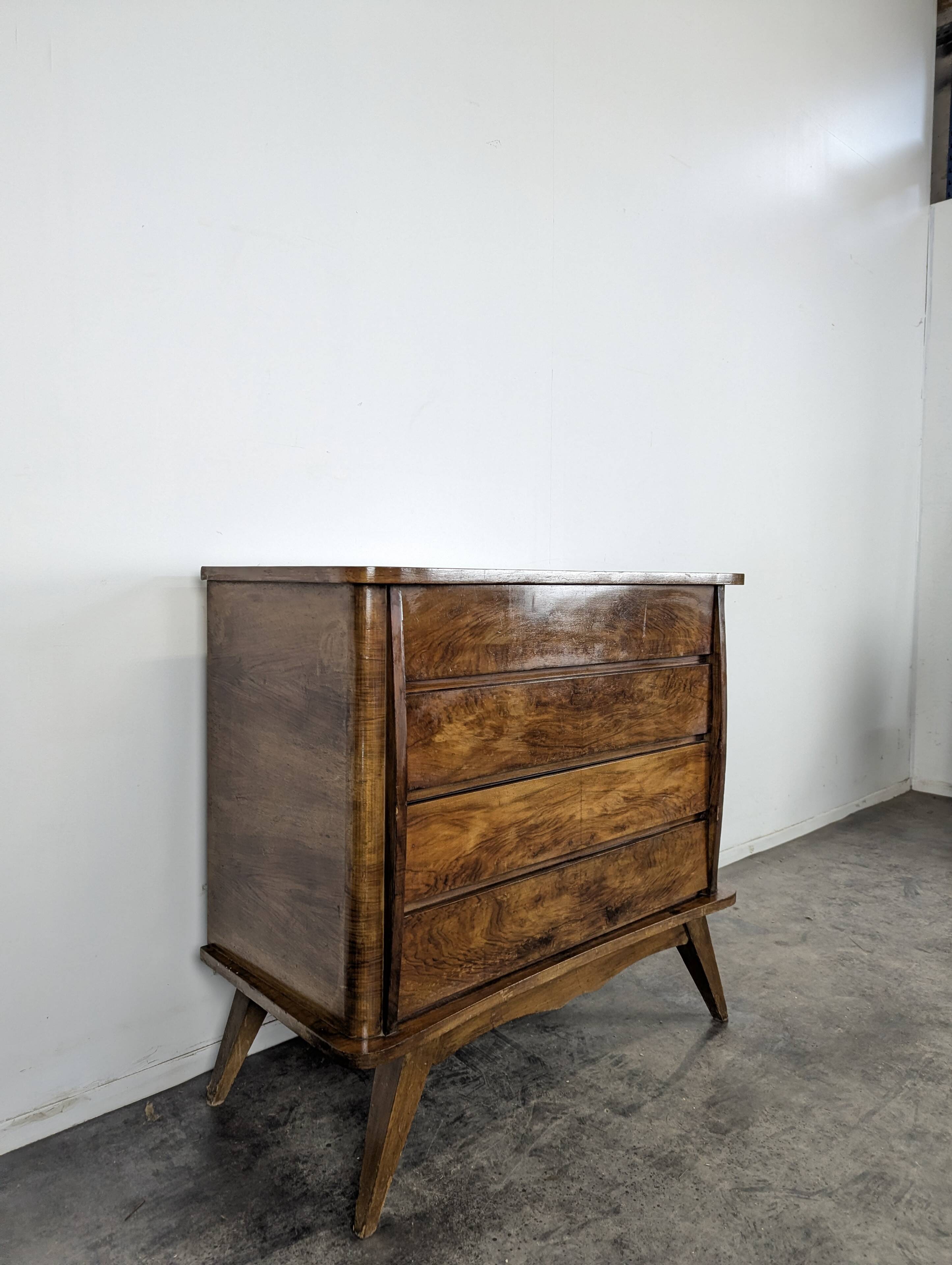 Reconstruction period mahogany commode