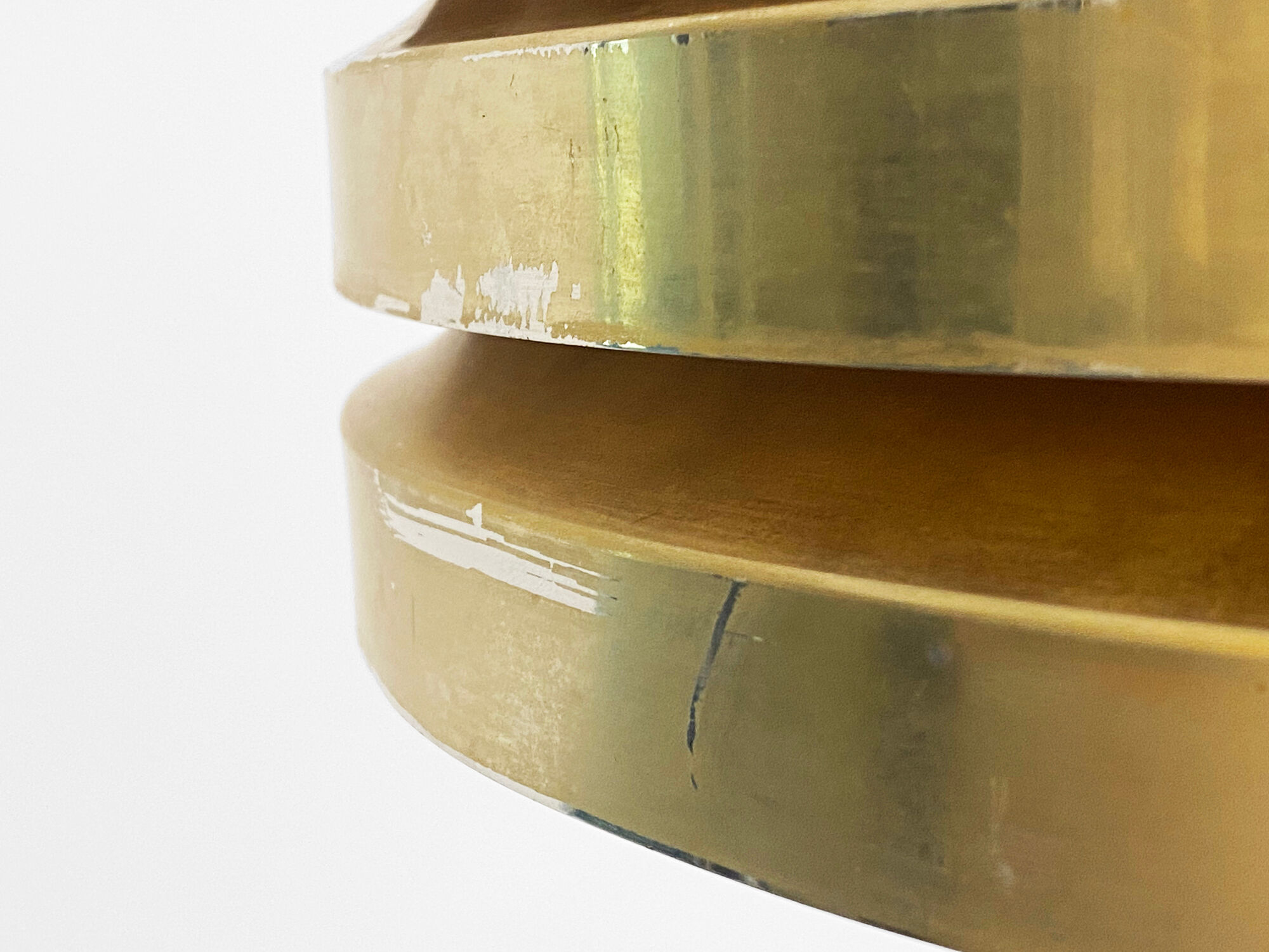 Multi layered pendant light by Carl Thore for Granhaga Metallindustri. Sweden 1970s.