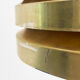 Multi layered pendant light by Carl Thore for Granhaga Metallindustri. Sweden 1970s.