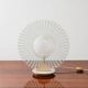 Lampada Di Design Postmoderno in Vetro Anni 80 Vintage