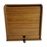 Craft furniture (curtain closure), portable (handle), oak-coloured wood