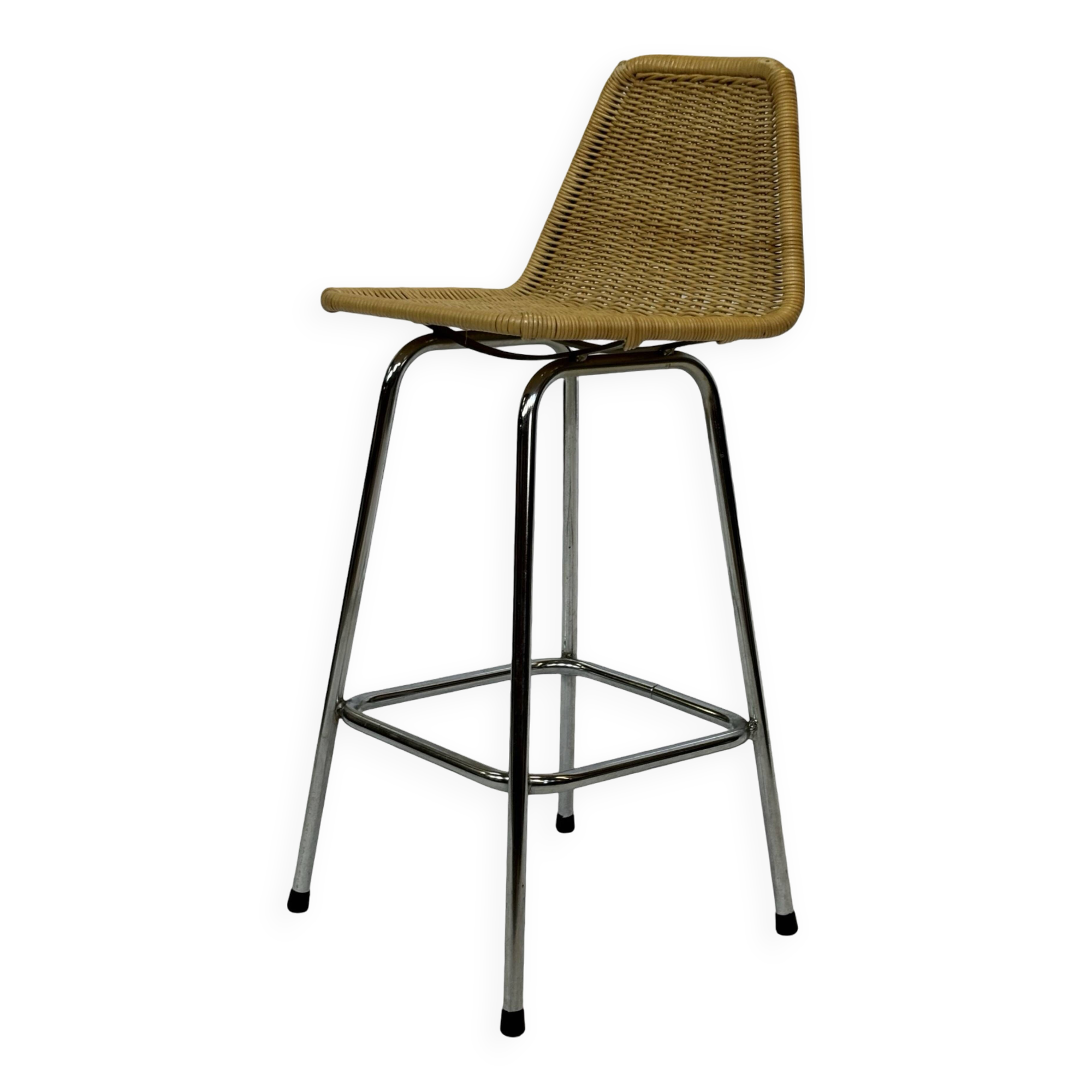 Vintage stool barstool Dirk van Sliedregt Rohe Noordwolde 1960 Netherlands