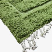 Contemporary Green Carpet - 316 x 242 cm