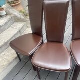 Set of 4 Roche Bobois Frag chairs