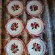 6 assiettes à dessert anciennes Digoin et Sarreguemines